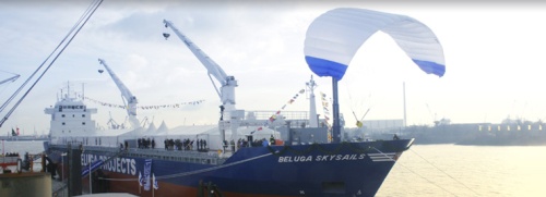 Beluga View - Kites Moving Cargo Ships - Mexican Caribbean Kitesurf